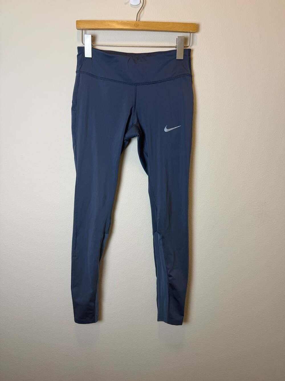 Nike Women's Power Epic Run Training Leggings Blue Size M